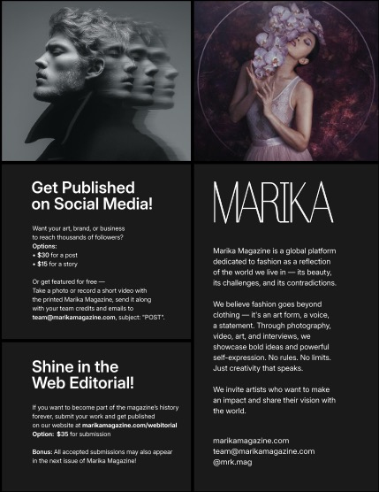 MARIKA MAGAZINE FINE-ART & AI (ISSUE 5999 - NOVEMBER), page 2