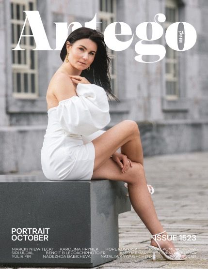 Артего, журнал. Портрет, октябрь, выпуск 1523 (ARTEGO MAGAZINE - PORTRAIT OCTOBER ISSUE 1523), page 1