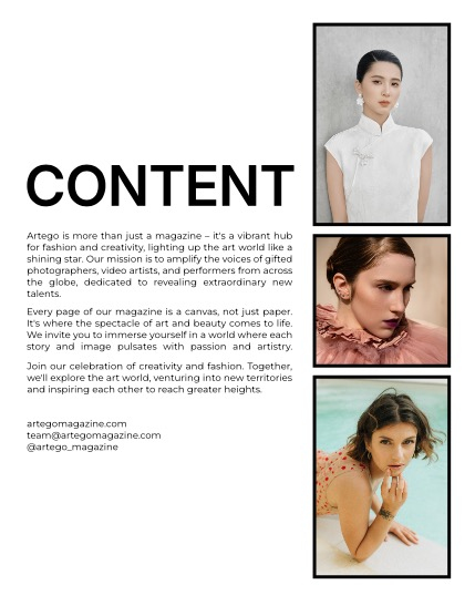 ARTEGO MAGAZINE - FASHION & GLAMOUR JUNE ISSUE 899, page 2