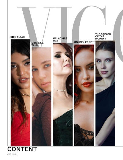 VIGOUR MAGAZINE Fashion & Beauty | July 2025  | Issue 06, page 2