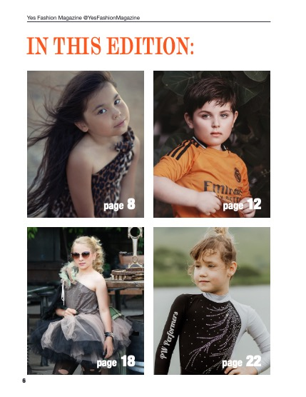 Yes Fashion Magazine, Issue #97, July 2026, Kids Teens Edition, page 6