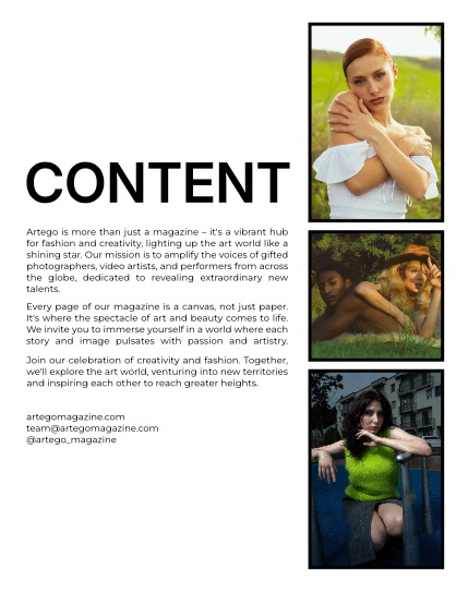 ARTEGO MAGAZINE - FASHION & GLAMOUR AUGUST ISSUE 1010, page 2