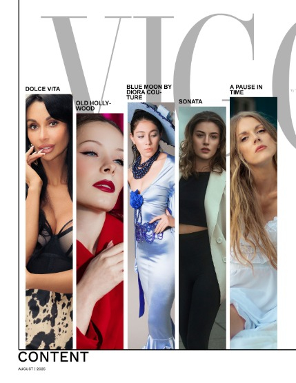 VIGOUR MAGAZINE The Fashion Art | August 2025 | Issue 01, page 2