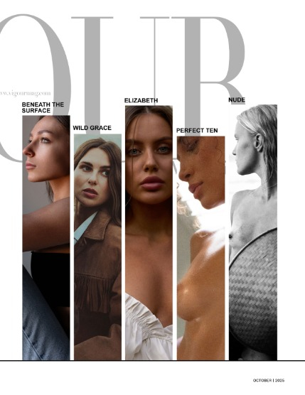 VIGOUR MAGAZINE The Nude & Boudoir | October 2025| Issue 01, page 3