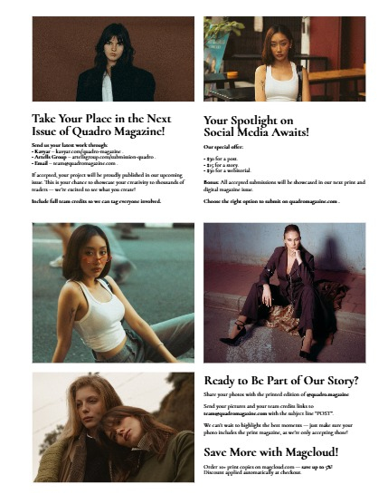 QUADRO MAGAZINE - FASHION & GLAMOUR JANUARY (Vol 1427), page 3