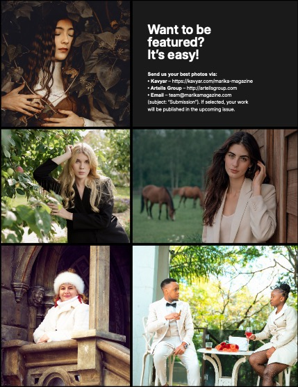 MARIKA MAGAZINE PORTRAIT (ISSUE 6140 - JANUARY), page 3