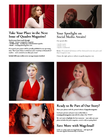 QUADRO MAGAZINE - PORTRAIT MAY (Vol 1604), page 3