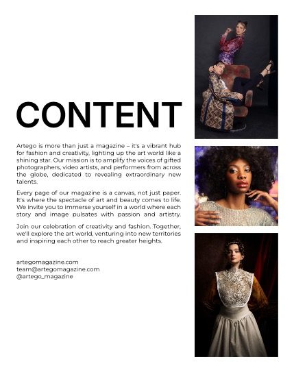 ARTEGO MAGAZINE - FASHION & GLAMOUR MARCH ISSUE 733, page 2