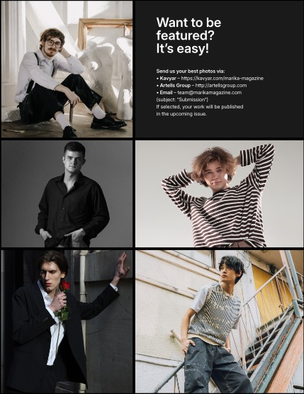 MARIKA MAGAZINE MEN (ISSUE 5717 - JUNE), page 3