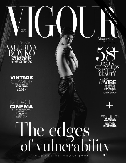 VIGOUR MAGAZINE The Black And White | March 2026 | Issue 01, page 1