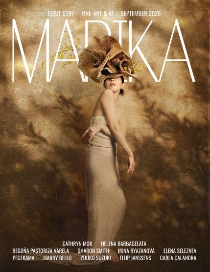Марика, журнал. Искусство и ИИ, сентябрь, выпуск 6397 (MARIKA MAGAZINE FINE-ART & AI (ISSUE 6397 - SEPTEMBER)), page 1
