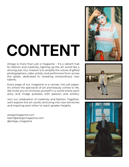 ARTEGO MAGAZINE - FASHION & GLAMOUR MAY Vol 841, page 2