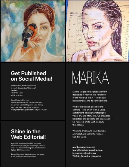Марика, журнал. Искусство и ИИ, июль, выпуск 6332 (MARIKA MAGAZINE FINE-ART & AI (ISSUE 6332 - JULY)), page 2