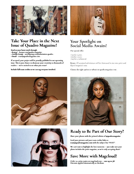 QUADRO MAGAZINE - FASHION & GLAMOUR SEPTEMBER (Vol 1717), page 3