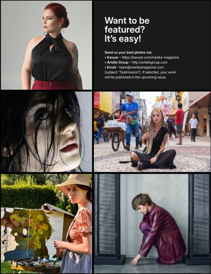 MARIKA MAGAZINE PORTRAIT (ISSUE 5920 - SEPTEMBER), page 3