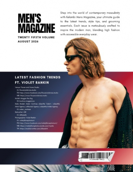 Kelambi Magazine Special Men Fashion Portrait August Edition Vol 025, page 2