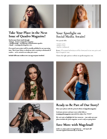 QUADRO MAGAZINE - PORTRAIT SEPTEMBER (Vol 1727), page 3