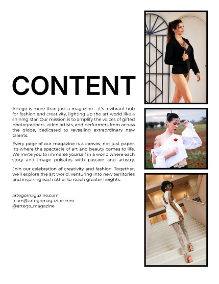 ARTEGO MAGAZINE - FASHION & GLAMOUR OCTOBER ISSUE 1091, page 2