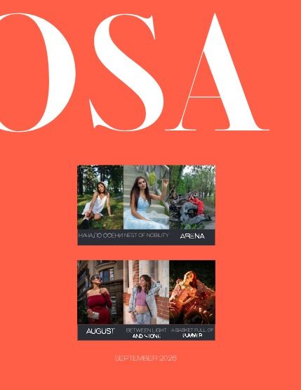 Рооса, журнал. Сентябрь 2026, выпуск 8 (ROOSA Magazine September 2026 Issue 8), page 3