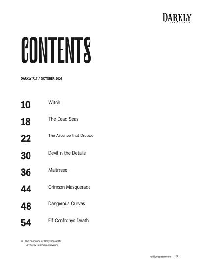 Даркли, журнал. Октябрь 2026, выпуск 717 (Darkly Issue 717, October 2026), page 9