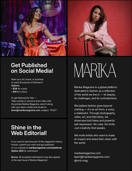 MARIKA MAGAZINE PORTRAIT (ISSUE 6274 - APRIL), page 2