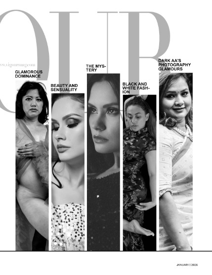 VIGOUR MAGAZINE The Black And White | January 2026 | Issue 02, page 3