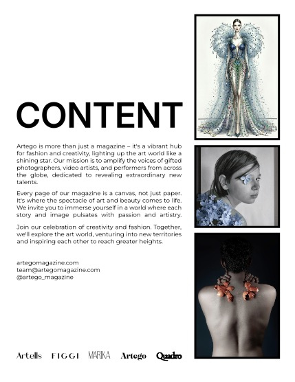 ARTEGO MAGAZINE - FINE-ART & AI MARCH ISSUE 1282, page 2