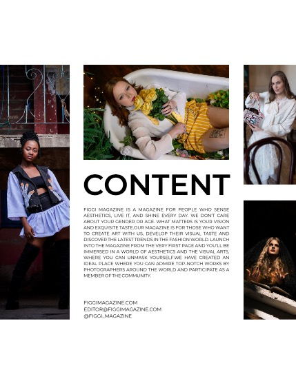 FIGGI MAGAZINE - EMOTIONS. ART. FASHION. APRIL Vol 1531, page 3