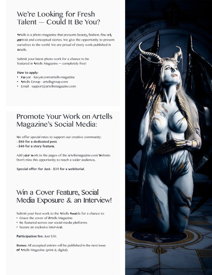 ARTELLS MAGAZINE - FANTASY & AI JULY (Vol 3355), page 3