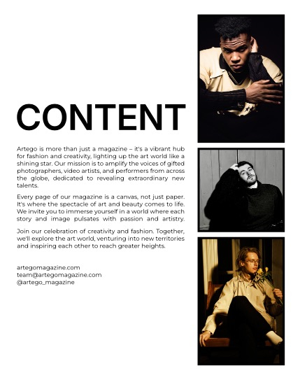 ARTEGO MAGAZINE - MEN AUGUST ISSUE 988, page 2