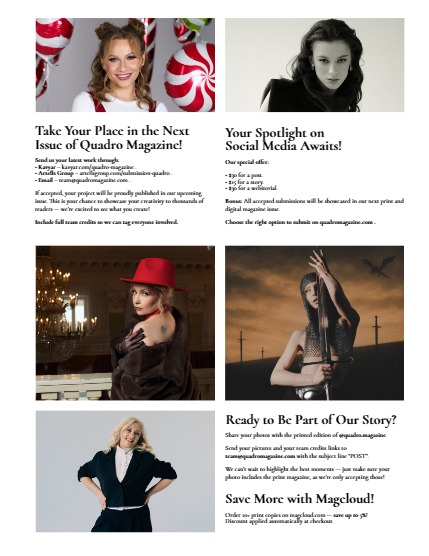 QUADRO MAGAZINE - PORTRAIT DECEMBER (Vol 1367), page 3