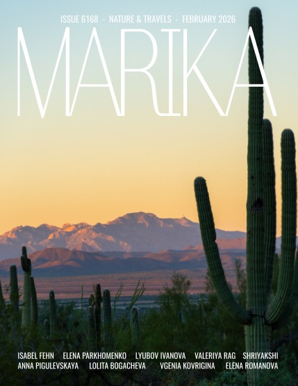 MARIKA MAGAZINE NATURE & TRAVELS (ISSUE 6168 - FEBRUARY), page 1