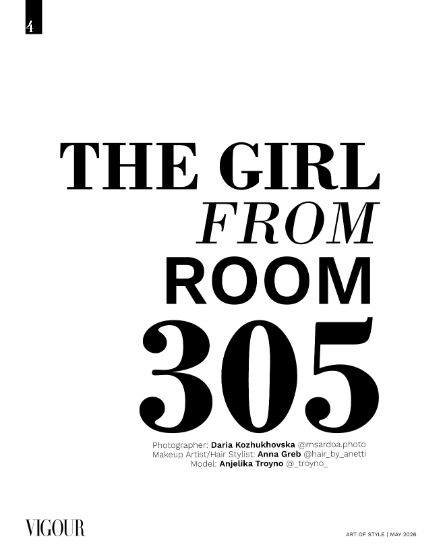 VIGOUR MAGAZINE The Art of Style | May 2026 | Issue 02, page 4