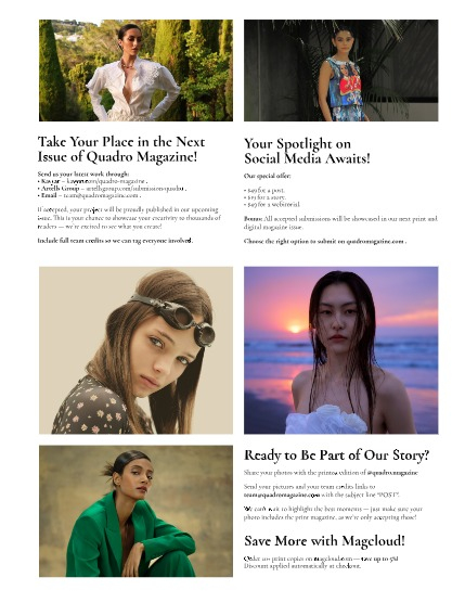 QUADRO MAGAZINE - FASHION & GLAMOUR JULY (Vol 1675), page 3
