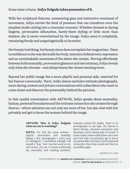 Артнуар, журнал. Август 2026, выпуск 13 (Artnoir Issue #13 August 2026), page 7