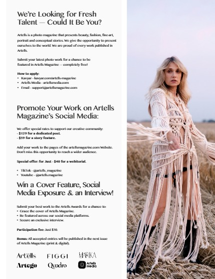 ARTELLS MAGAZINE - PORTRAIT SEPTEMBER (Vol 4285), page 3