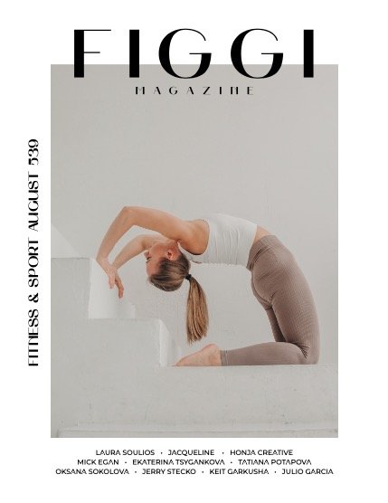 FIGGI MAGAZINE - FITNESS & SPORT AUGUST (Vol 539), page 1