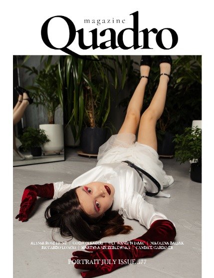 QUADRO MAGAZINE - PORTRAIT JULY (Vol 577), page 1