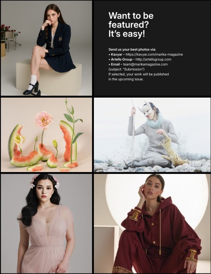 MARIKA MAGAZINE FINE-ART & AI (ISSUE 5656 - MAY), page 3