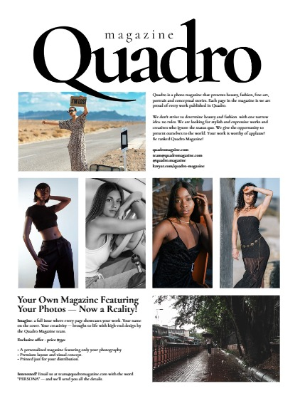 QUADRO MAGAZINE - EMOTIONS. ART. FASHION AUGUST (Vol 1207), page 2