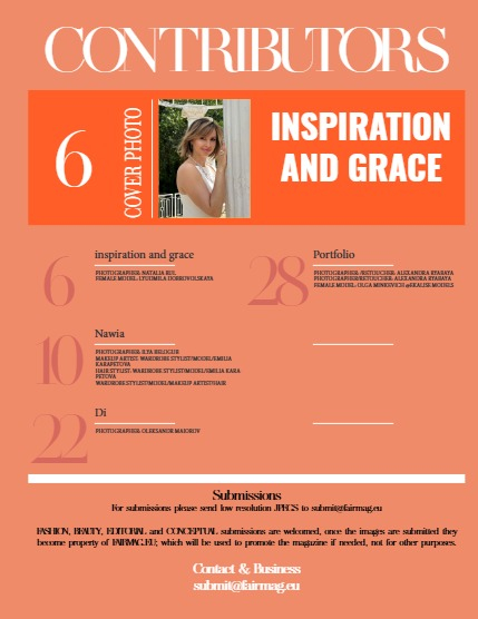FAIR Magazine | The September Portrait Edition | Vol.1 | 2025, page 4