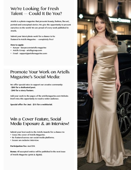 ARTELLS MAGAZINE - PORTRAIT OCTOBER (Vol 3652), page 3