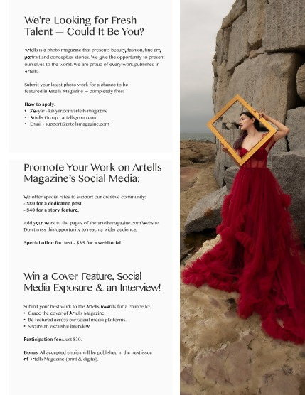 ARTELLS MAGAZINE - PORTRAIT NOVEMBER (Vol 3714), page 3