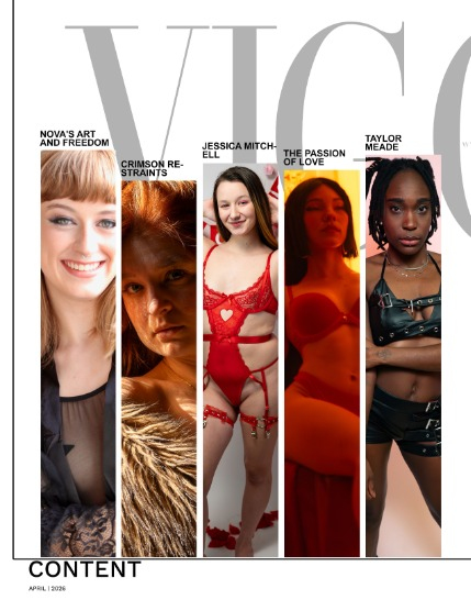 VIGOUR MAGAZINE Nude & Boudoir | April 2026 | Issue 03, page 2