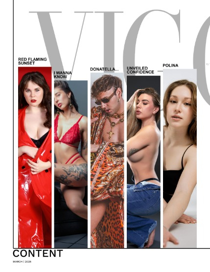 VIGOUR MAGAZINE Nude & Boudoir | March 2025 | Issue 05, page 2