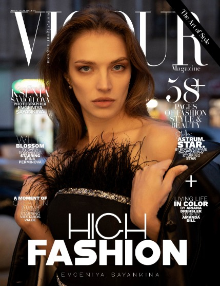 VIGOUR MAGAZINE The Art of Style | April 2025 | Issue 01, page 1