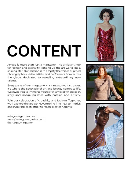 ARTEGO MAGAZINE - PORTRAIT MAY ISSUE 863, page 2