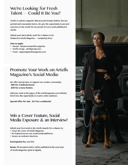 ARTELLS MAGAZINE - PORTRAIT OCTOBER (Vol 3648), page 3