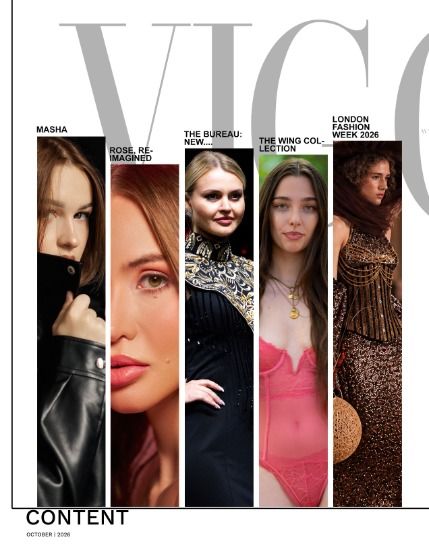 Вигор, журнал. Мода и красота, октябрь 2026, выпуск 14 (VIGOUR MAGAZINE The Fashion & Beauty | October 2026 | Issue 14), page 2