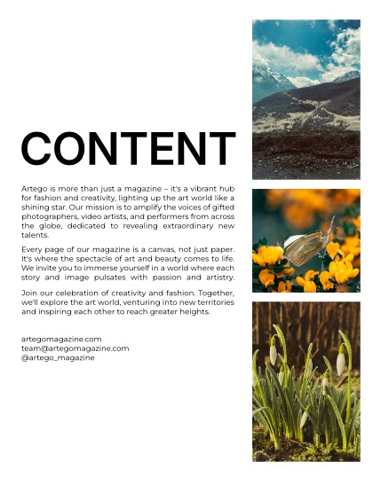 ARTEGO MAGAZINE - NATURE & TRAVELS APRIL ISSUE 792, page 2